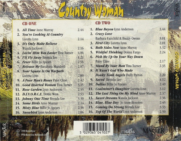 Various : Country Woman (2xCD, Comp)