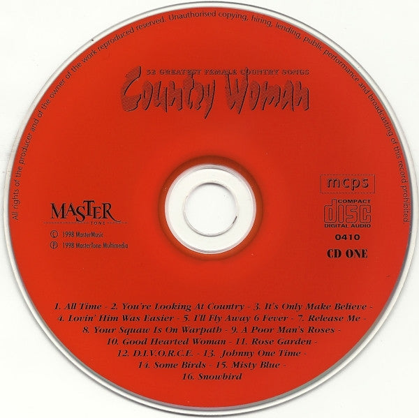 Various : Country Woman (2xCD, Comp)