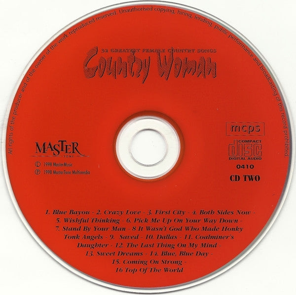 Various : Country Woman (2xCD, Comp)