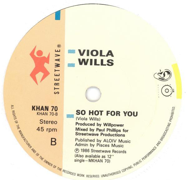 Viola Wills : You Are The Reason Why (7", Single)