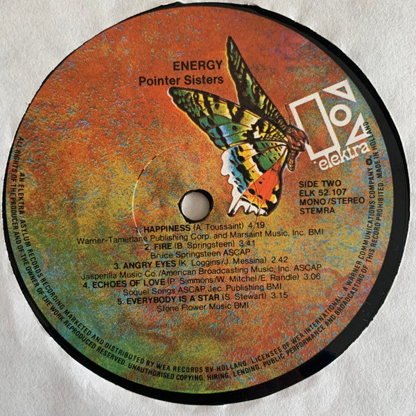 Pointer Sisters : Energy (LP, Album)