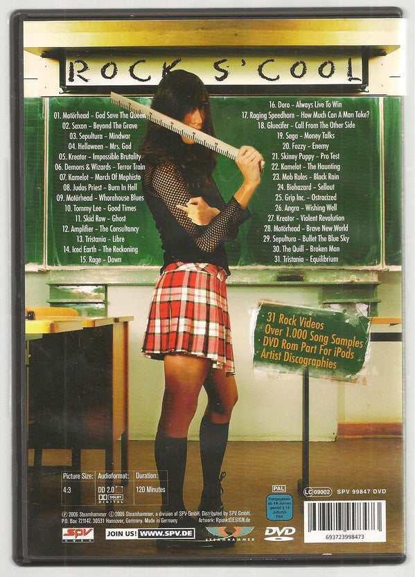 Various : Rock S'Cool (DVD, PAL)