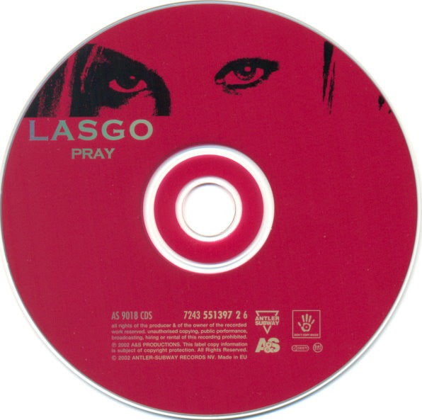 Lasgo : Pray (CD, Single)