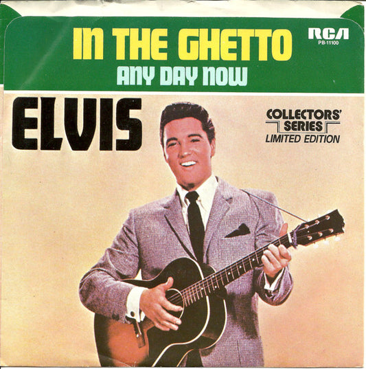 Elvis Presley : In The Ghetto (7", Single, Mono, Ltd, RE, Ind)