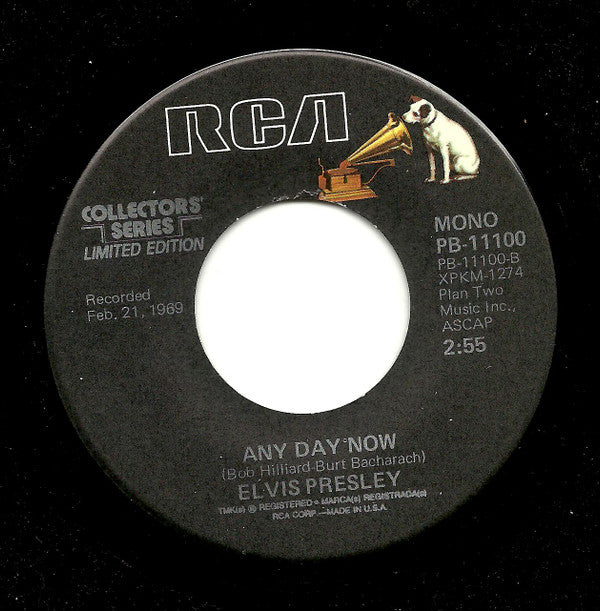 Elvis Presley : In The Ghetto (7", Single, Mono, Ltd, RE, Ind)