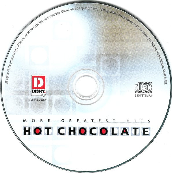 Hot Chocolate : More Greatest Hits (CD, Comp, RE)