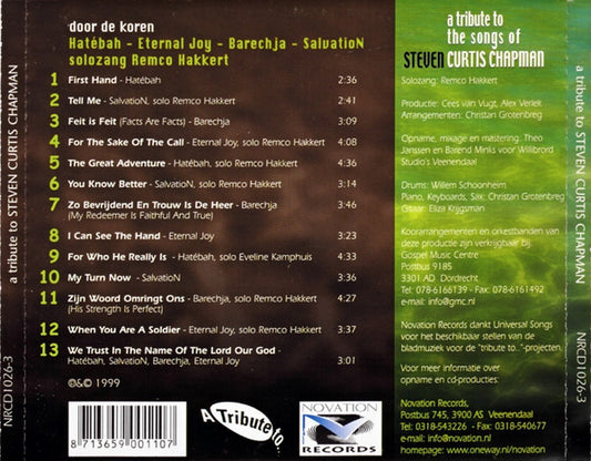 Various : A Tribute To The Songs Of Steven Curtis Chapman (CD)