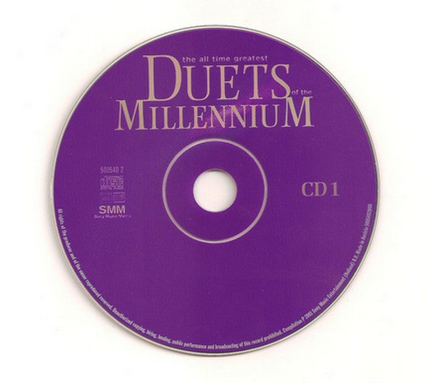 Various : The All Time Greatest Duets Of The Millenium (2xCD, Comp)