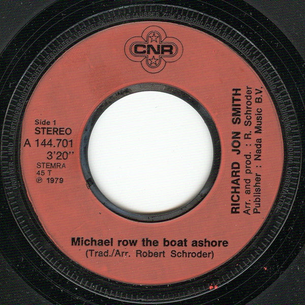 Richard Jon Smith : Michael Row The Boat Ashore (7", Single)