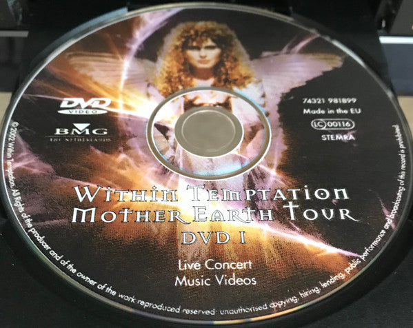 Within Temptation : Mother Earth Tour (2xDVD-V, PAL + CD)