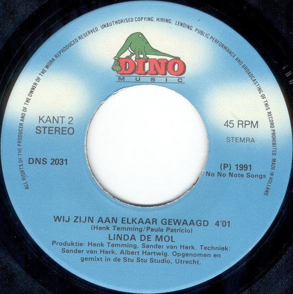 Linda De Mol : Beethoven (7", Single)
