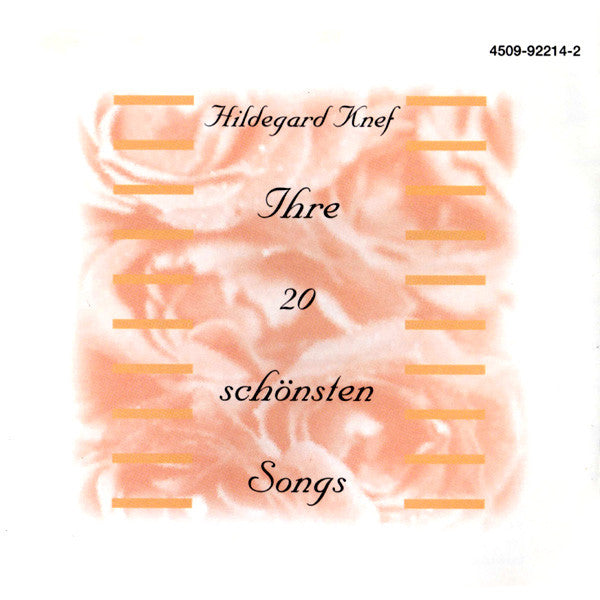 Hildegard Knef : Für Mich Soll's Rote Rosen Regnen (CD, Comp)
