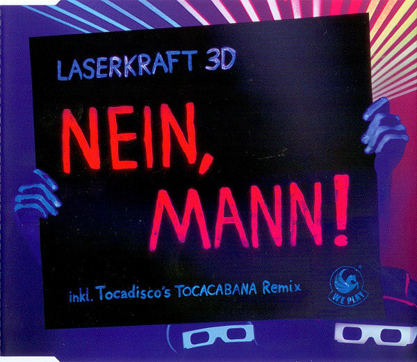 Laserkraft 3D : Nein, Mann! (CD, Single)