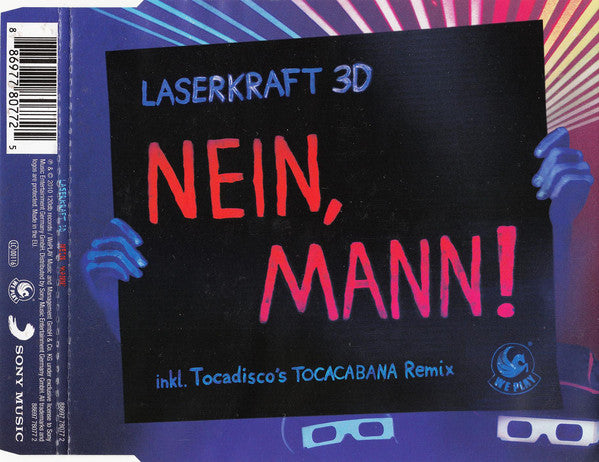 Laserkraft 3D : Nein, Mann! (CD, Single)