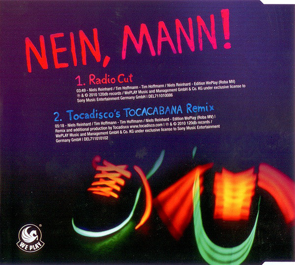 Laserkraft 3D : Nein, Mann! (CD, Single)