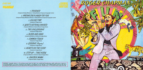 Roger Chapman & The Shortlist : Hyenas Only Laugh For Fun (CD, Album, RE)