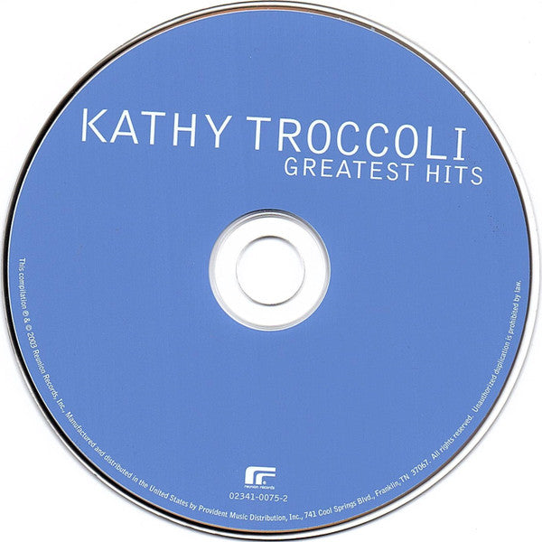 Kathy Troccoli : Greatest Hits (CD, Comp)