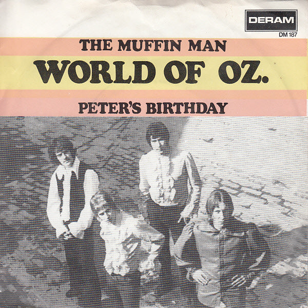 The World Of Oz : The Muffin Man / Peter's Birthday (7", Single, Mono)