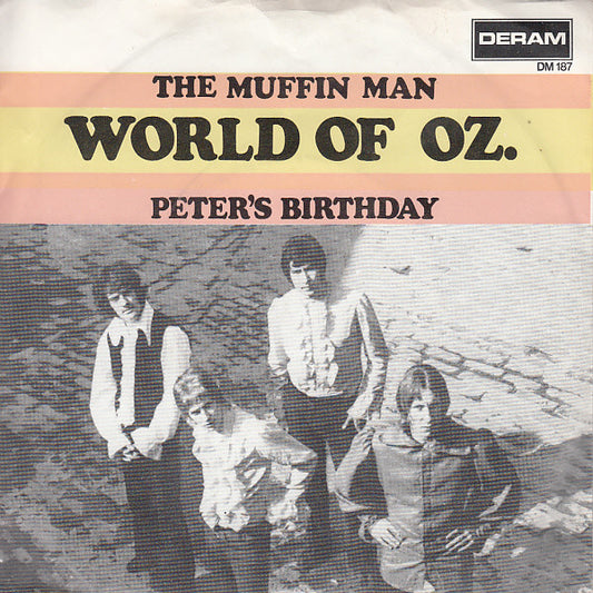 The World Of Oz : The Muffin Man / Peter's Birthday (7", Single, Mono)