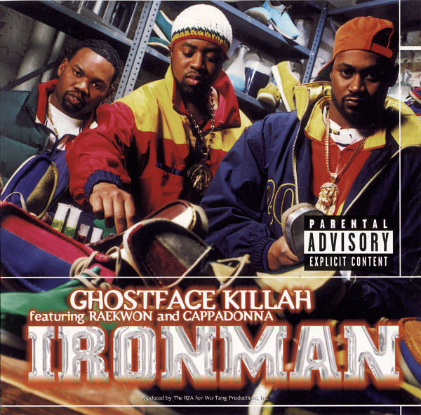 Ghostface Killah Featuring Raekwon And Cappadonna : Ironman (CD, Album)