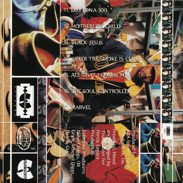 Ghostface Killah Featuring Raekwon And Cappadonna : Ironman (CD, Album)