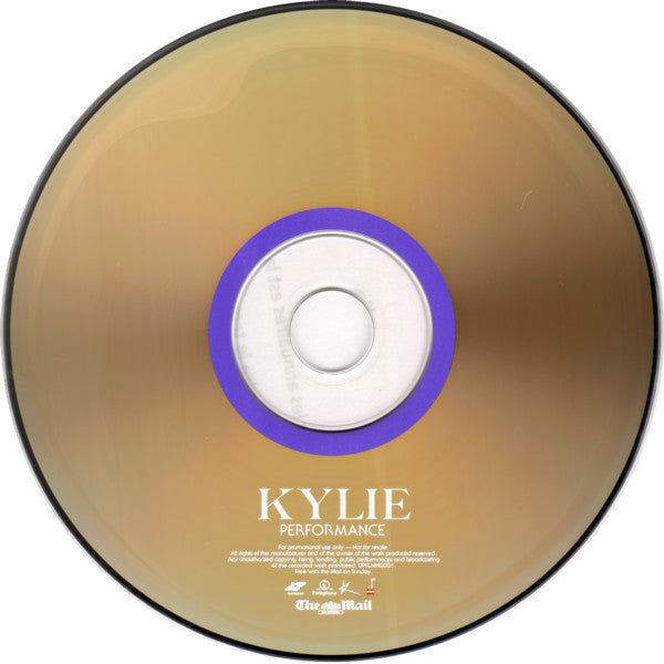 Kylie Minogue : Performance (CD, Comp, Promo)