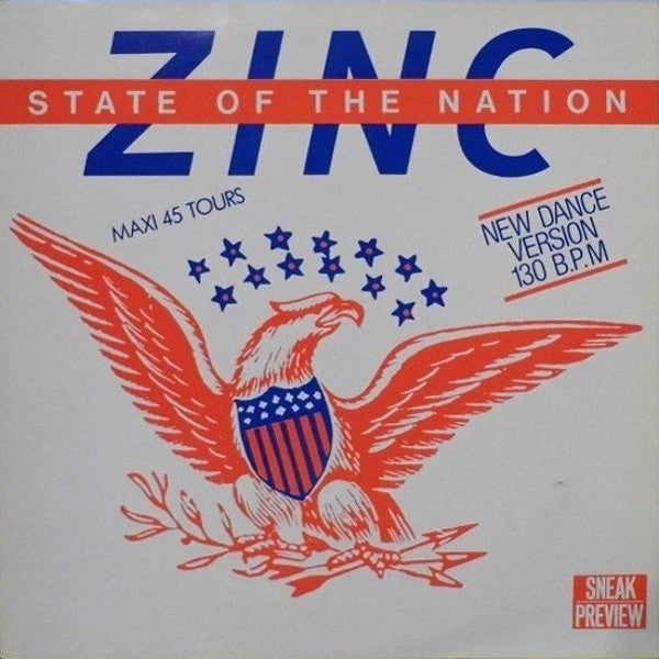 Zinc (2) Featuring Sherwin (2) : State Of The Nation (12")