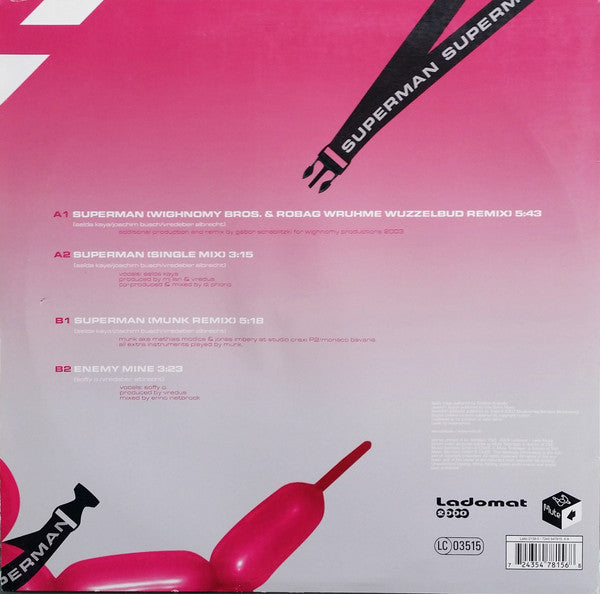 Commercial Breakup : Superman (12")