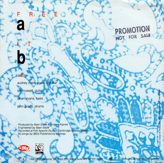 360's : Free (7", Blu)
