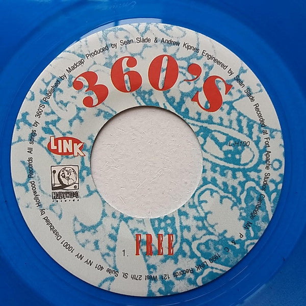 360's : Free (7", Blu)