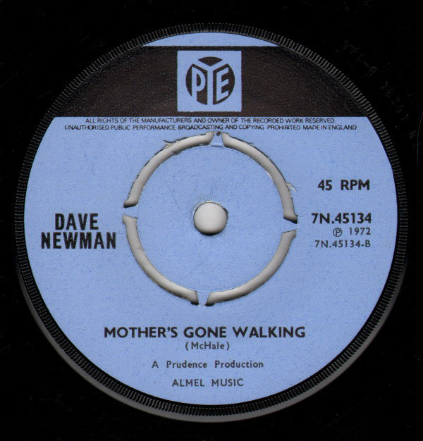 Dave Newman (3) : The Lion Sleeps Tonight (Wimoweh) (7", Single, Pus)