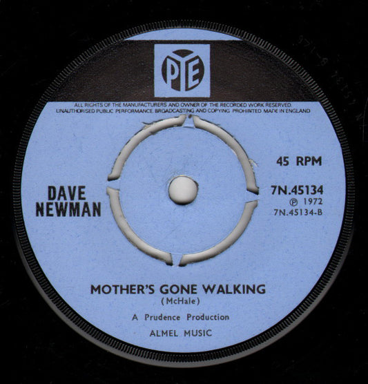 Dave Newman (3) : The Lion Sleeps Tonight (Wimoweh) (7", Single, Pus)