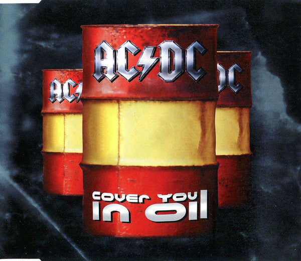 AC/DC : Cover You In Oil (CD, Single)