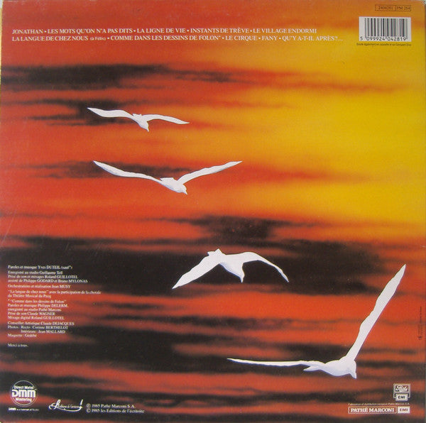 Yves Duteil : La Langue De Chez Nous (LP, Album, Gat)