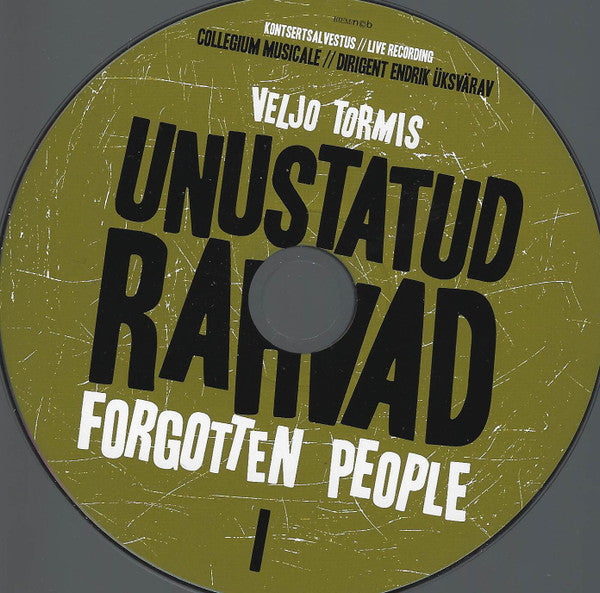 Veljo Tormis, Collegium Musicale, Endrik Üksvärav : Unustatud Rahvad - Forgotten Peoples (2xCD, Album)