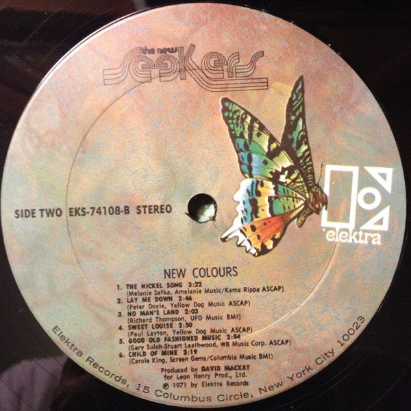 The New Seekers : New Colours (LP, Album)
