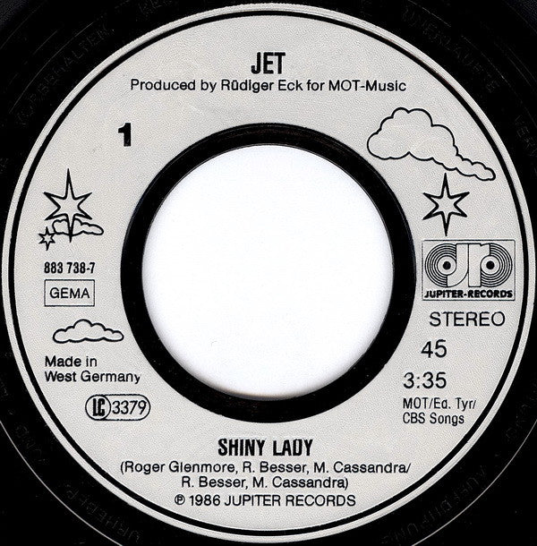 Jet (18) : Shiny Lady (7", Single)