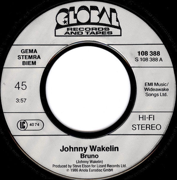 Johnny Wakelin : Bruno (7", Single)