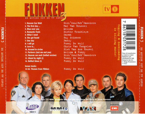 Various : Flikken 3 (De Muziek Uit De TV Serie) (CD, Album)