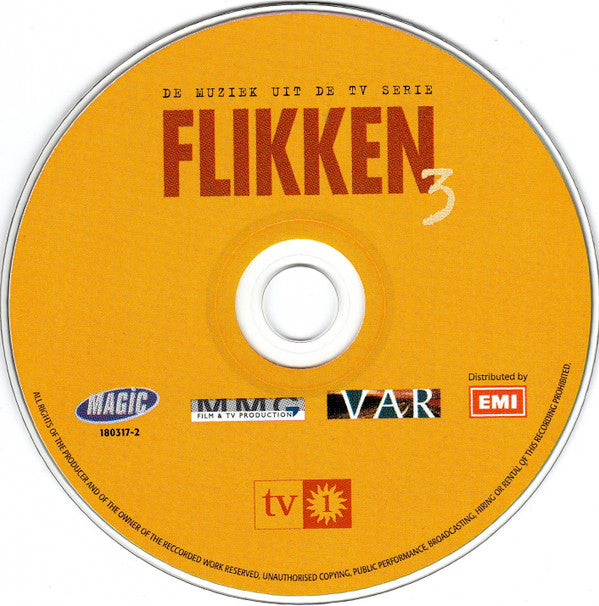 Various : Flikken 3 (De Muziek Uit De TV Serie) (CD, Album)