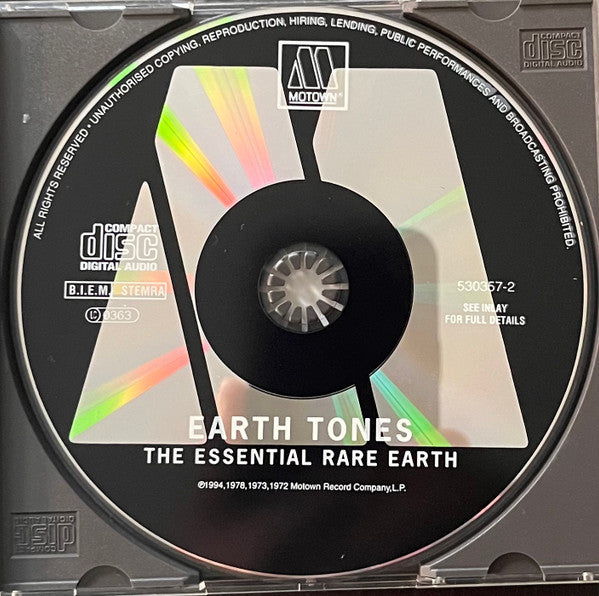 Rare Earth : Earth Tones: The Essential Rare Earth (CD, Comp, RM, PMD)