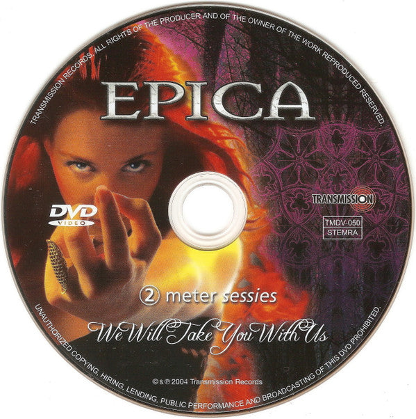 Epica (2) : We Will Take You With Us (DVD-V, PAL + CD, Album + Dlx, Ltd, Eco)