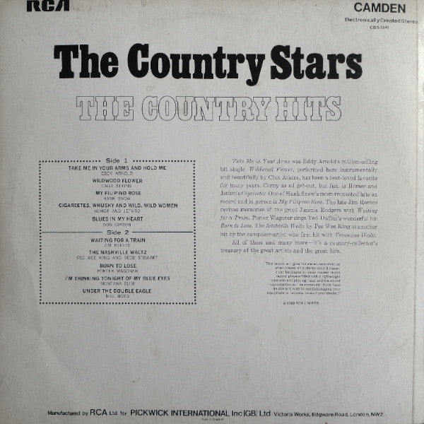 Various : The Country Stars, The Country Hits (LP, Comp)