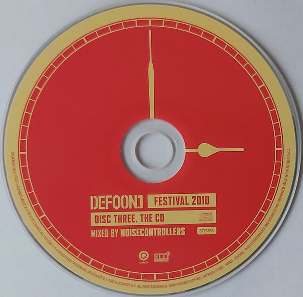 Various : No Time To Waste - DefQon.1 Festival 2010 Live (Blu-ray + DVD-V, PAL + CD, Comp, Mixed + Ltd, Dig)