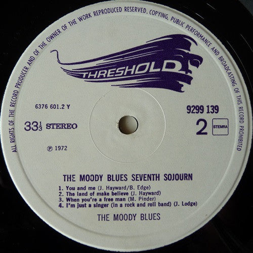 The Moody Blues : Seventh Sojourn (LP, Album, Gat)