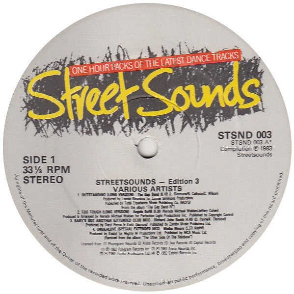 Various : Street Sounds Edition 3 (LP, Comp)