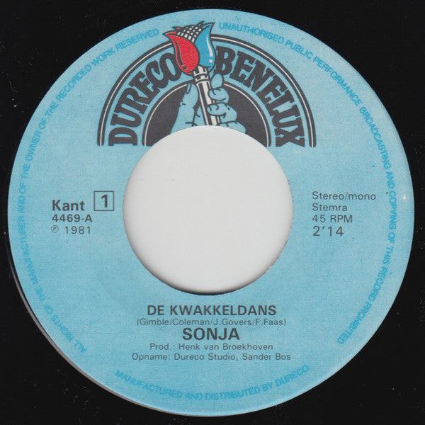 Sonja (2) : De Kwakkeldans (7", Single)