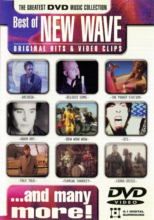 Various : Best Of New Wave (DVD-V, Comp, Multichannel, PAL)