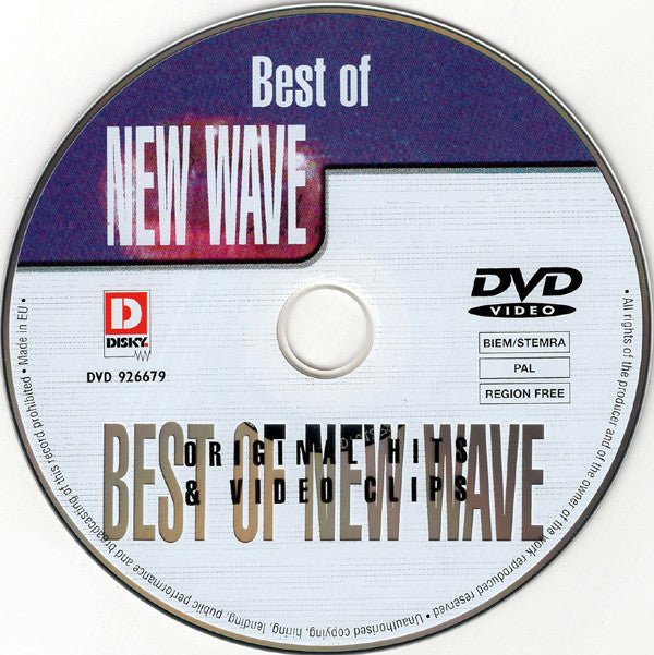 Various : Best Of New Wave (DVD-V, Comp, Multichannel, PAL)
