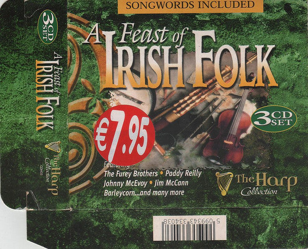 Various : A Feast of Irish Folk (3xCD, Comp)